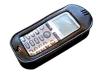 Siemens - Soft case for cellular phone - leather - black