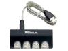 Targus Ultra Mini 4-Port USB Hub - Hub - 4 ports - USB