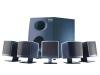 Hercules XPS 510 - PC multimedia home theatre speaker system - 29.5 Watt (Total)