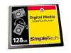 SimpleTech - Flash memory card - 128 MB - CompactFlash Card