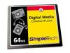 SimpleTech - Flash memory card - 64 MB - CompactFlash Card