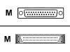 Belkin - SCSI external cable - HD-50 (M) - DB-25 (M) - 3 m - grey