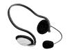 TerraTec Headset Master 2 - Headset ( behind-the-neck ) - black, silver