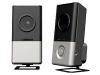 Altec Lansing 220 - PC multimedia speakers - 5 Watt (Total) - black, silver