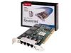 Adaptec ANA 62044 - Network adapter - PCI - EN, Fast EN - 10Base-T, 100Base-TX - 4 ports