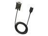 Nokia DLR 2L - Cellular phone cable - RS-232 - DB-9 (F) - cellular phone connector (M) - 1.5 m - black