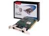 Adaptec DuraLAN Duo64 - Network adapter - PCI 64 - EN, Fast EN - 10Base-T, 100Base-TX - 2 ports (pack of 5 )