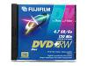 FUJIFILM - DVD+RW - 4.7 GB - storage media