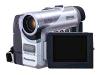Panasonic e.cam NV-GS3 - Camcorder - 800 Kpix - optical zoom: 10 x - Mini DV - silver