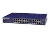 NETGEAR EN524 - Hub - 24 ports - Ethernet - 10Base-T, 10Base-2 (coax), AUI external