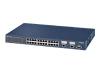 NETGEAR FSM726S - Switch - 24 ports - EN, Fast EN - 10Base-T, 100Base-TX + 2x10/100/1000Base-T(uplink) + 2 x GBIC (empty)   - stackable