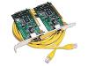 Belkin Network Starter Kit - Network adapter - PCI - EN, Fast EN - 10Base-T, 100Base-TX (pack of 2 )