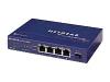 NETGEAR DS104 - Hub - 4 ports - Ethernet, Fast Ethernet - 10Base-T, 100Base-TX external
