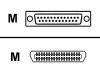 Roline - Printer cable - DB-25 (M) - 36 PIN Centronics (M) - 1.8 m ( IEEE-1284 )
