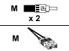 Nortel - Patch cable - FC (M) - SC (M) - fiber optic