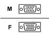 VALUE - Display cable - HD-15 (F) - HD-15 (M) - 1.8 m