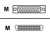 VALUE - Printer cable - DB-25 (M) - 36 PIN mini-Centronics (M) - 1.8 m ( IEEE-1284 )