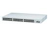 3Com Baseline 10/100 Switch - Switch - 48 ports - EN, Fast EN - 10Base-T, 100Base-TX + 2x10/100/1000Base-T(uplink) - 1U - rack-mountable