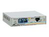 Allied Telesis AT FS202SC/FS1 - Media converter - 10Base-T, 100Base-FX, 100Base-TX - RJ-45 - SC single mode  - external - up to 15 km - 1310 nm