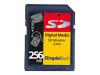 SimpleTech - Flash memory card - 256 MB - SD Memory Card