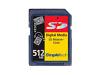 SimpleTech - Flash memory card - 512 MB - SD Memory Card
