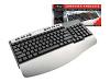 Trust Silverline Direct Access Keyboard - Keyboard - PS/2 - 101 keys - black, silver - English