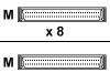 Secomp - SCSI internal cable - Ultra160 - LVD - HD-68 (M) - HD-68 (M) - 1 m