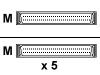 Secomp - SCSI internal cable - Ultra160 - LVD - HD-68 (M) - HD-68 (M) - 0.7 m