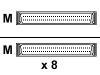 Secomp - SCSI internal cable - Ultra160 - LVD - HD-68 (M) - HD-68 (M) - 1 m