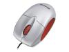 Microsoft Notebook Optical Mouse - Mouse - optical - 3 button(s) - wired - USB - silver (pack of 5 )