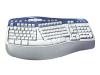Microsoft Natural MultiMedia Keyboard - Keyboard - PS/2 - ergonomic - English