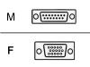 Griffin Technology - Display adapter - DB-15 (M) - HD-15 (F) - grey