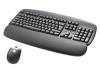 Logitech Cordless Desktop - Keyboard - wireless - RF - mouse - French - France - OEM