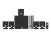 Creative Inspire 5.1 Console 5500D - PC multimedia home theatre speaker system - 48 Watt (Total) - black, silver