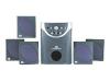 JS J 9902 - PC multimedia home theatre speaker system - 20 Watt (Total)