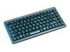 Cherry Slim Line G84-4100 - Keyboard - USB - 86 keys - black - French