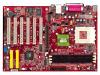 MSI KT4V - Motherboard - ATX - KT400 - Socket A - UDMA133 - 6-channel audio