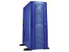 Chieftec Matrix MX-01BLD - Mid tower - extended ATX - power supply 360 Watt - golden blue