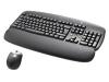 Logitech Cordless Desktop - Keyboard - wireless - RF - mouse - PS/2 wireless receiver - Norwegian - OEM