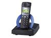 Swissvoice Avena 235 - Cordless phone w/ call waiting caller ID - DECT\GAP - single-line operation - black, blue