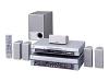 JVC QP-112AL - Home theatre system - radio / DVD - grey, silver