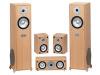 Eltax Evolution 5.2 - Home theatre speaker system - light beech