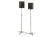 Eltax Surround Stand - Speaker stand for speaker(s) - silver - floor-standing