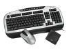 Labtec Wireless Desktop - Keyboard - wireless - mouse - PS/2 wireless receiver