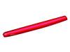 Fellowes Gel Crystal - Keyboard wrist pillow - red