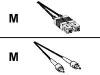 Roline LWL - Patch cable - SC (M) - ST (M) - 3 m - fiber optic - 50 / 125 micron