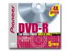 Pioneer DVS R47BF - 5 x DVD-R ( G ) - 4.7 GB 4x - storage media