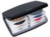 Targus Steel 56 - Hard case for CD/DVD discs - 56 discs - stainless steel - black