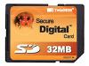 TwinMOS - Flash memory card - 32 MB - SD Memory Card