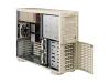 Supermicro SC742 S-600 - Tower - 4U - power supply 600 Watt - beige